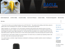 Tablet Screenshot of eaglesafety.net